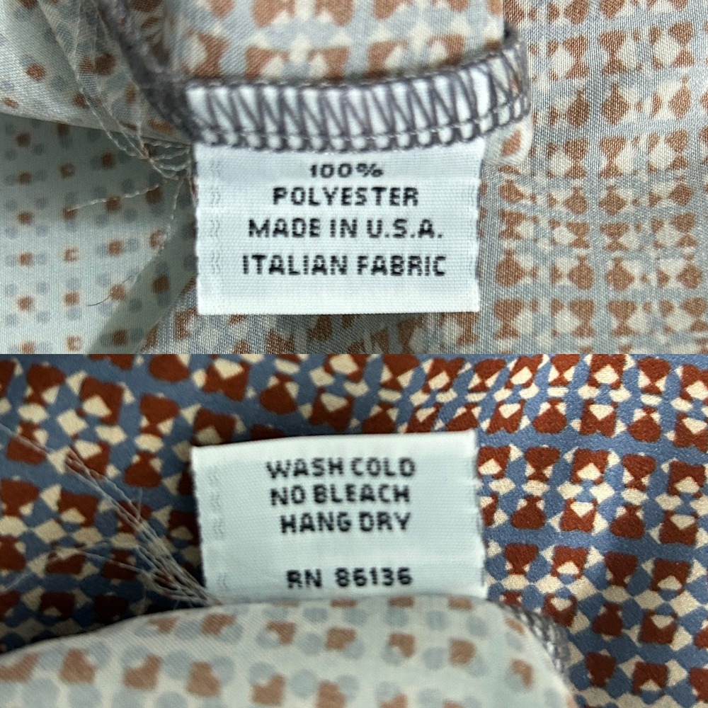 NEW Bryn Walker Resort Shirt Womens 2X New Geometric Print Oversized Boxy Top - Picture 9 of 10